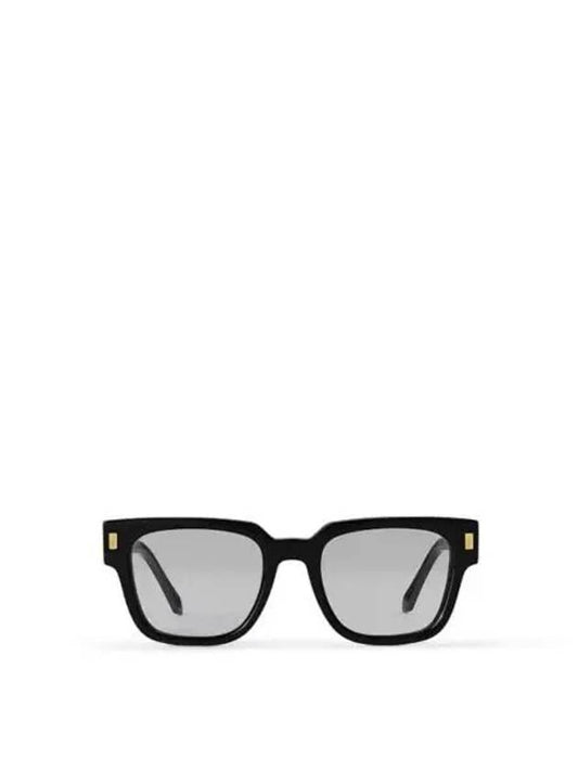 Eyewear Square Anti Blue Light Eyeglasses Black - LOUIS VUITTON - BALAAN 2