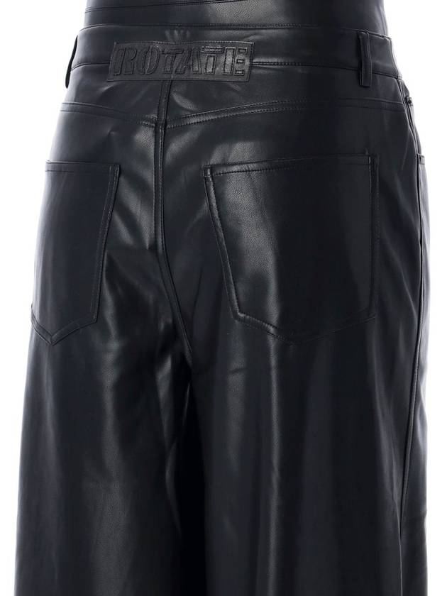 Rotate Birger Christensen Eco Leather Pant - ROTATE - BALAAN 3