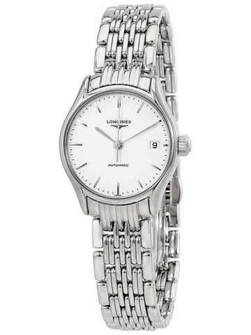 Longines Lyre Automatic White Dial Ladies Watch L43604126 - LONGINES - BALAAN 1