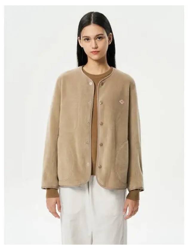 Women s Fleece Corales Spring Fall Jacket Beige Domestic Product - DANTON - BALAAN 1