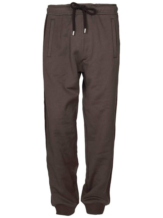 Lanvin  Side Curb Cotton Joggers - LANVIN - BALAAN 1