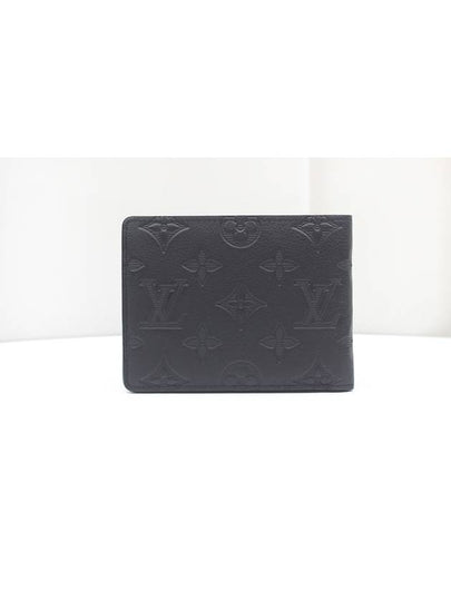 Multiple Wallet Monogram Shadow Leather Half Black M62901 - LOUIS VUITTON - BALAAN 2