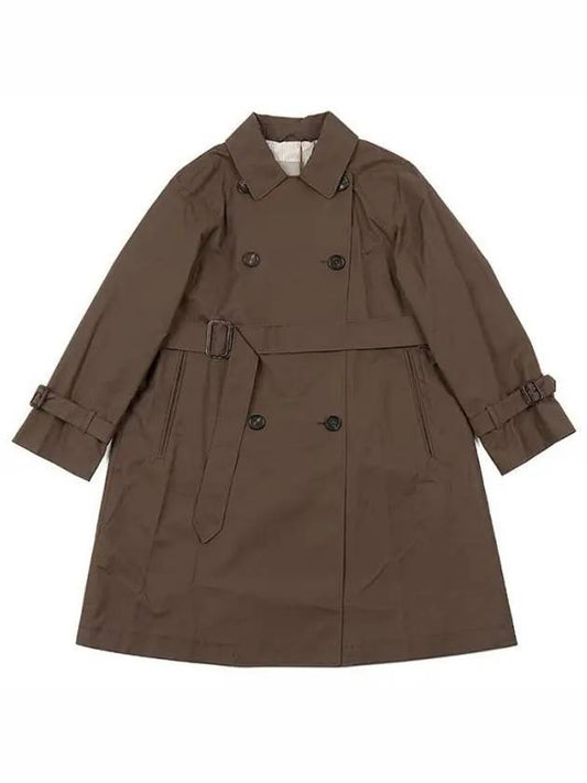 Double breasted women s trench coat TITRENCH 9021014 012 1020377 - MAX MARA - BALAAN 1