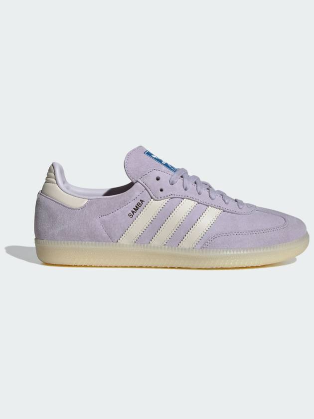 Samba OG Suede Low Top Sneakers Silver Dawn - ADIDAS - BALAAN 2