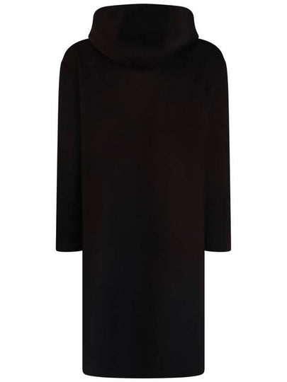 Giorgio Armani Black Wool Coat - GIORGIO ARMANI - BALAAN 2