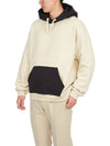 Marina Oversized Cotton Hoodie Ivory - STONE ISLAND - BALAAN 6