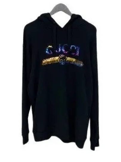 Logo Hoodie Black - GUCCI - BALAAN 2