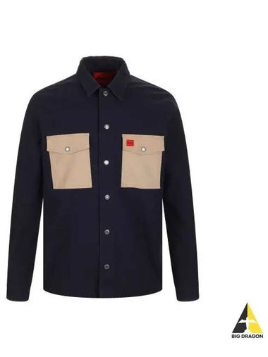 HUGO point pocket red logo shirt 50484362 405 - HUGO BOSS - BALAAN 1