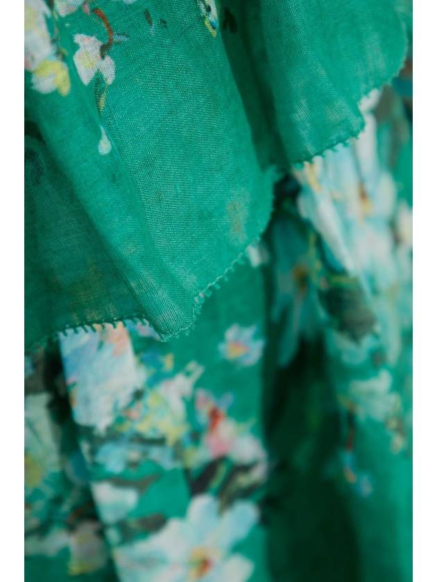 Zimmermann Skirt With Floral Motif, Women's, Green - ZIMMERMANN - BALAAN 5