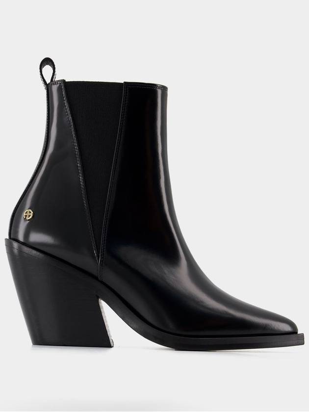 Bekah Ankle Boots - ANINE BING - Leather - Black - ANINE BING - BALAAN 1