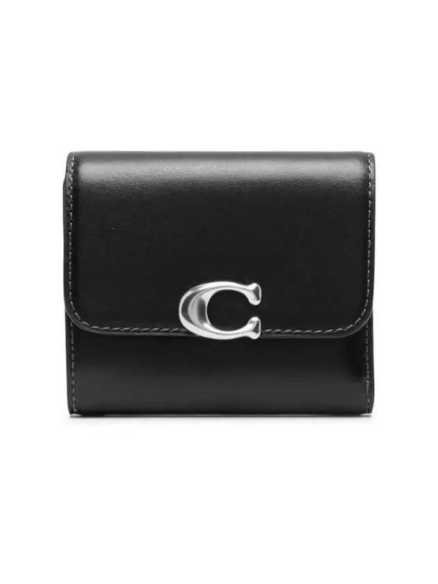 Bandit Leather Half Wallet Black - COACH - BALAAN 1