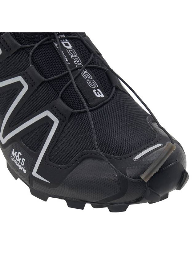 Speedcross 3 Low Top Sneakers Black Silver - SALOMON - BALAAN 10