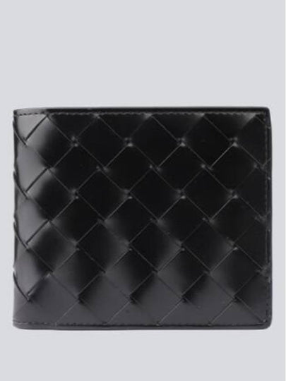 Intrecciato Half Wallet Black - BOTTEGA VENETA - BALAAN 2