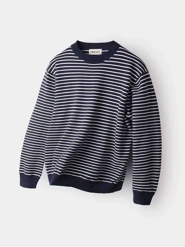 Cruise Stripe Knit Top Navy - INDUST - BALAAN 2