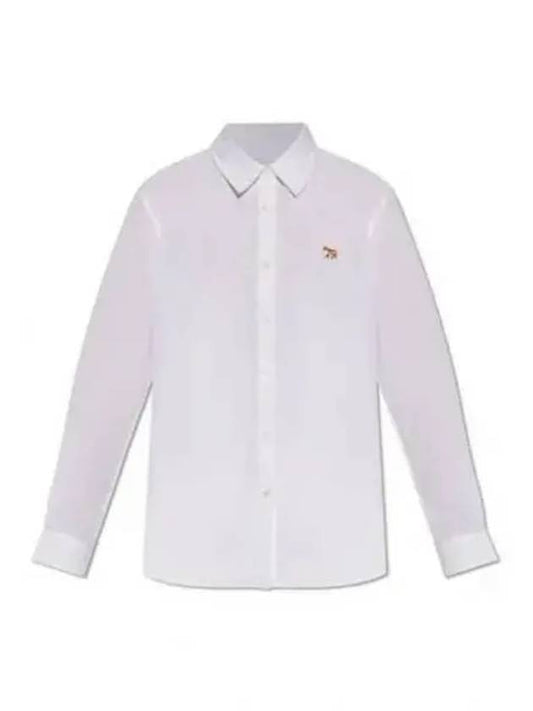 Baby Fox Cotton Shirt White - MAISON KITSUNE - BALAAN 2