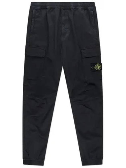 Wappen Patch Cargo Track Pants Black - STONE ISLAND - BALAAN 2