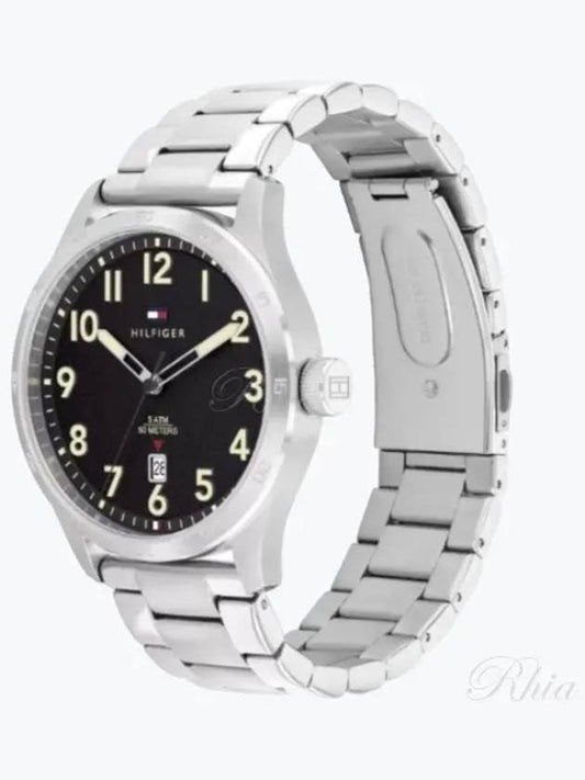 Men's Forest Metal Watch Silver - TOMMY HILFIGER - BALAAN 2