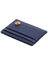 Circle Medusa Logo Two-tier Card Wallet Navy - VERSACE - BALAAN 5