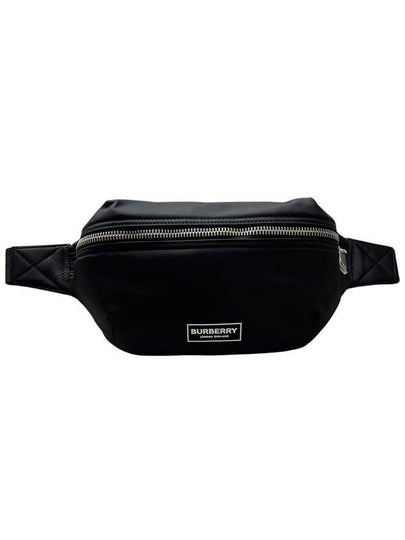 Logo Nylon Belt Bag Black - BURBERRY - BALAAN 2