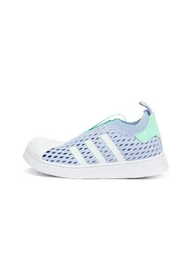 Superstar 360 2 0 Low Top Sneakers Sky Blue - ADIDAS - BALAAN 1