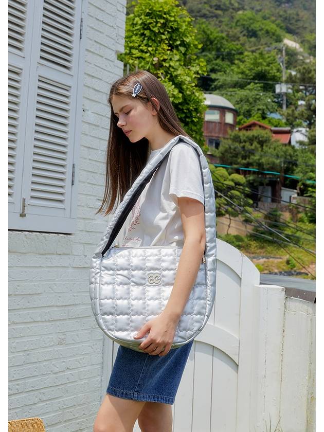 ANC QUILTING BIG BAG SILVER - ANOETIC - BALAAN 2