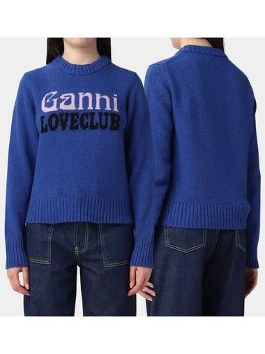 Love Club Blend Knit K1857 799 - GANNI - BALAAN 1