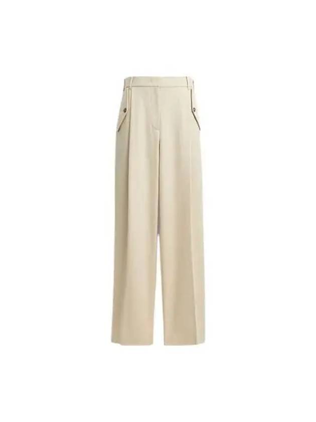 Tailored Straight Pants Khaki - COACH - BALAAN 2