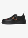 GG Low Top Sneakers Black - GUCCI - BALAAN 2