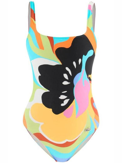 Floral Low Back One Piece Swimsuit - ETRO - BALAAN 2