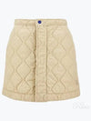 Short Skirt 8081126 SP24 WO ZA B7348 NEUTRALS - BURBERRY - BALAAN 2