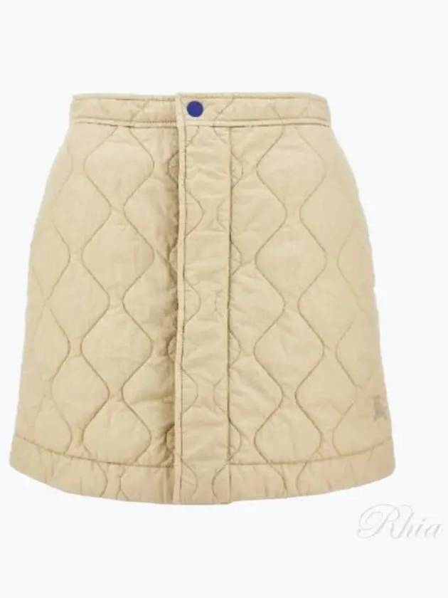 Short Skirt 8081126 SP24 WO ZA B7348 NEUTRALS - BURBERRY - BALAAN 2