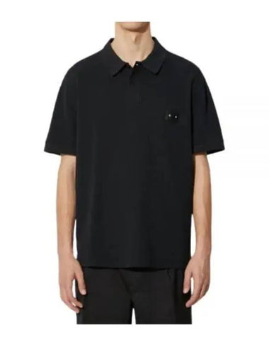 24 Loose Pierced Nipple Polo MY70223A Y517 001N Piercing T Shirt - NEIL BARRETT - BALAAN 1