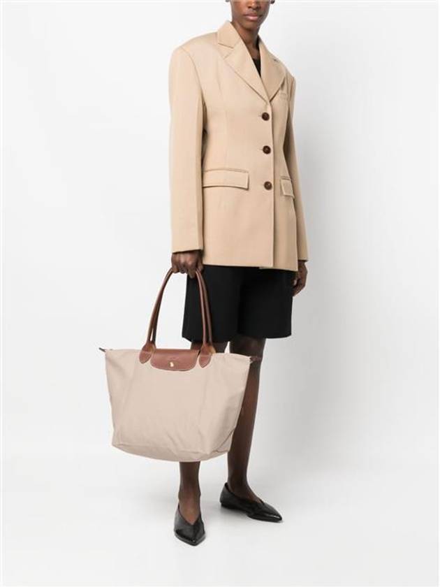 Le Pliage Original L Tote Bag Beige - LONGCHAMP - BALAAN 3