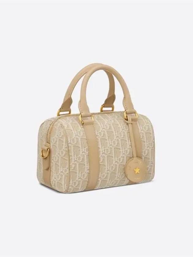 Groove 20 Oblique Jacquard Tote Bag Natural - DIOR - BALAAN 3