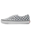 Authentic 44 DX Checkerboard Low Top Sneakers Grey - VANS - BALAAN 2