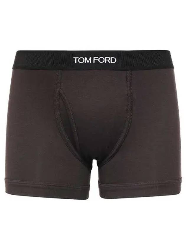 Men's Classic Fit Boxer Briefs Ebony - TOM FORD - BALAAN 2