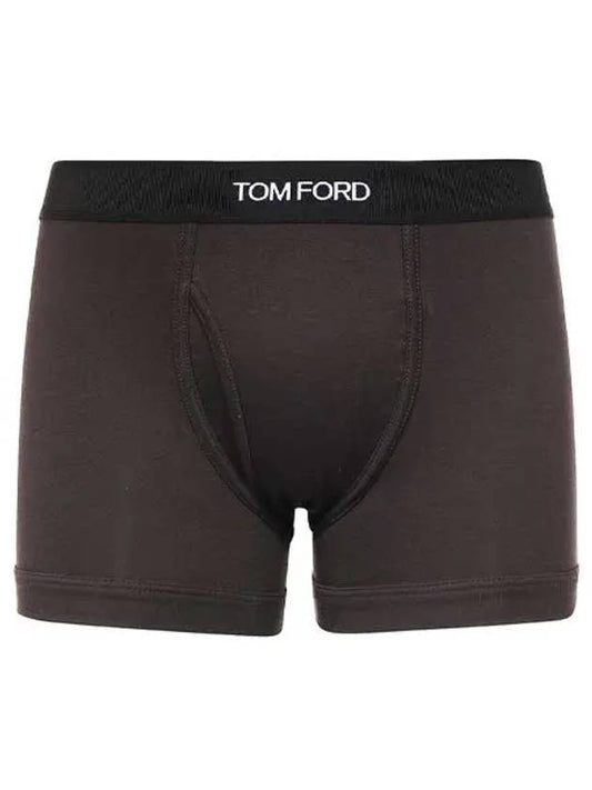 Men's Classic Fit Boxer Briefs Ebony - TOM FORD - BALAAN 2