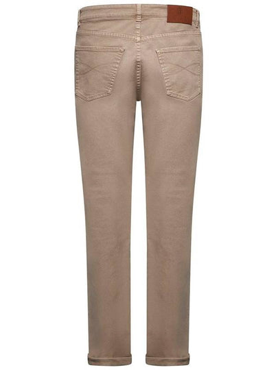 Brunello Cucinelli Brown Cotton Jeans - BRUNELLO CUCINELLI - BALAAN 2