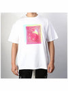 Stamp Triple Print Cotton Short Sleeve T-Shirt White - MAISON MARGIELA - BALAAN 3