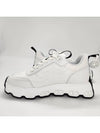 Impulse Parachute Fabric Calfskin Low Top Sneakers Blanc - HERMES - BALAAN 8