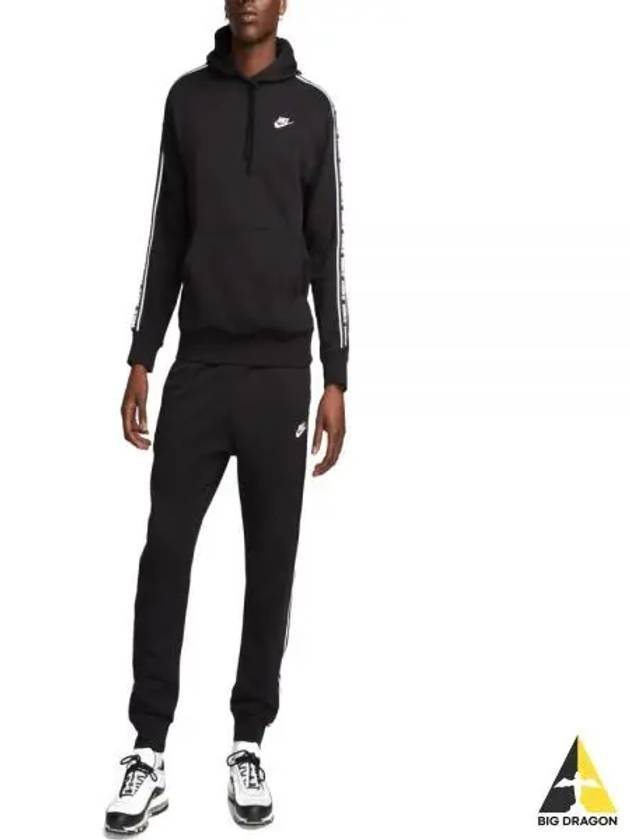 Nike Club Men's Fleece GX Track Suit Black - NIKE - BALAAN 2