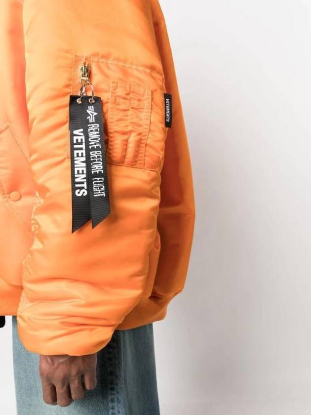 Jacket UE63JA121O ORANGE - VETEMENTS - BALAAN 5