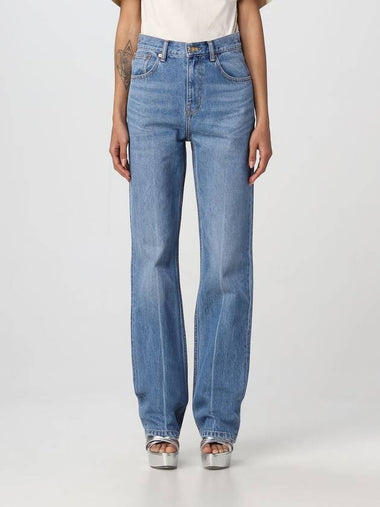 Jeans Tory Burch in denim - TORY BURCH - BALAAN 1