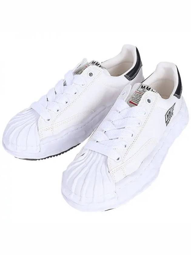 Women s Blakey OG Sole Canvas Sneakers White A08FW735 W 270131 1119387 - MIHARA YASUHIRO - BALAAN 1