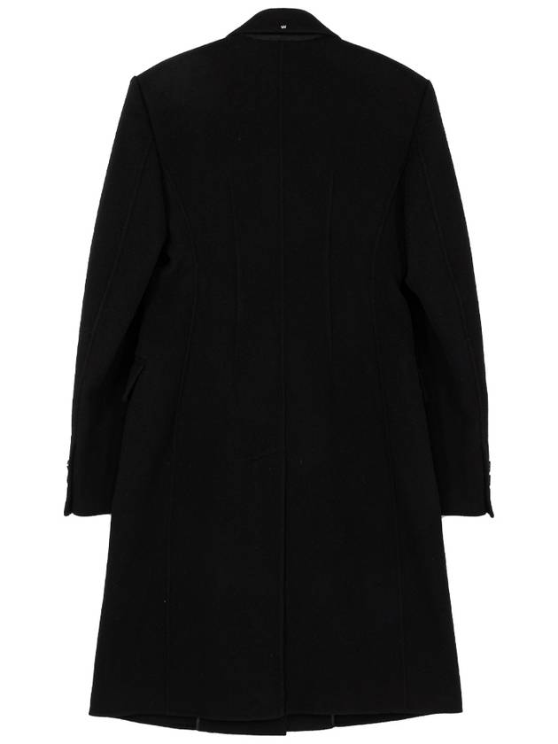 Sportmax Morgana Wool Double Coat Black - MAX MARA - BALAAN 6