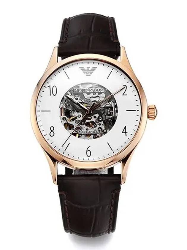 Luigi Skeleton Watch Brown - EMPORIO ARMANI - BALAAN 3