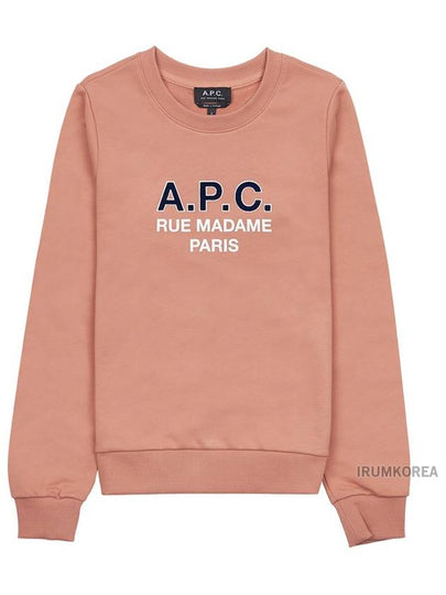 Women's Madame Logo Print Knit Top Rose - A.P.C. - BALAAN 2