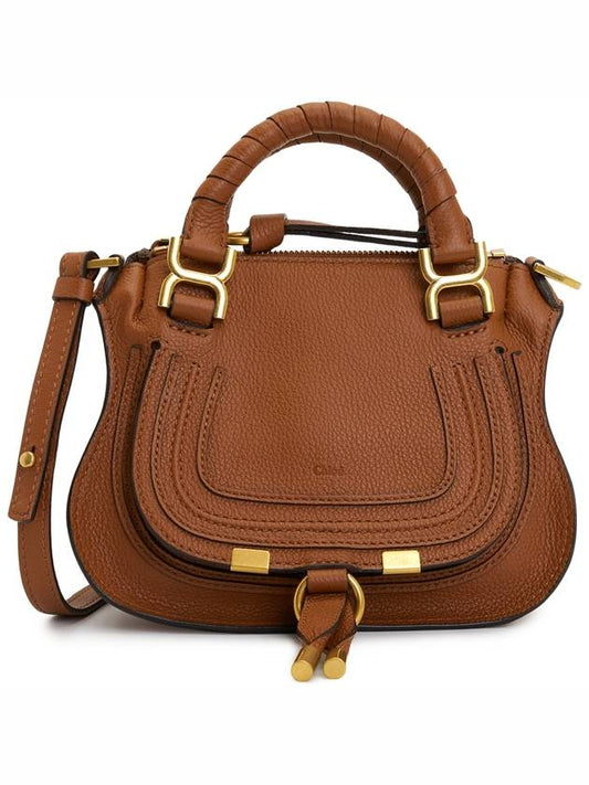 Marcie Mini Double Carry Tote Bag Tan - CHLOE - BALAAN 2