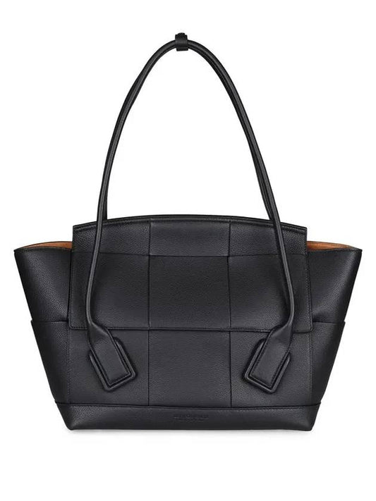 Intrecciato Arco Tote Bag Black - BOTTEGA VENETA - BALAAN 1