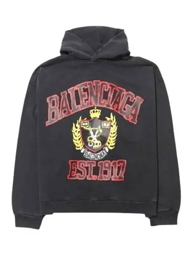 DIY College Medium Fit Hoodie Black - BALENCIAGA - BALAAN 2